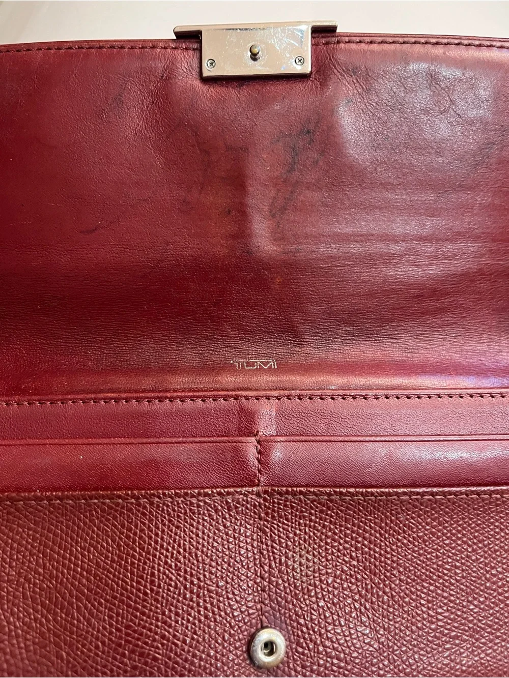 Tumi features textured